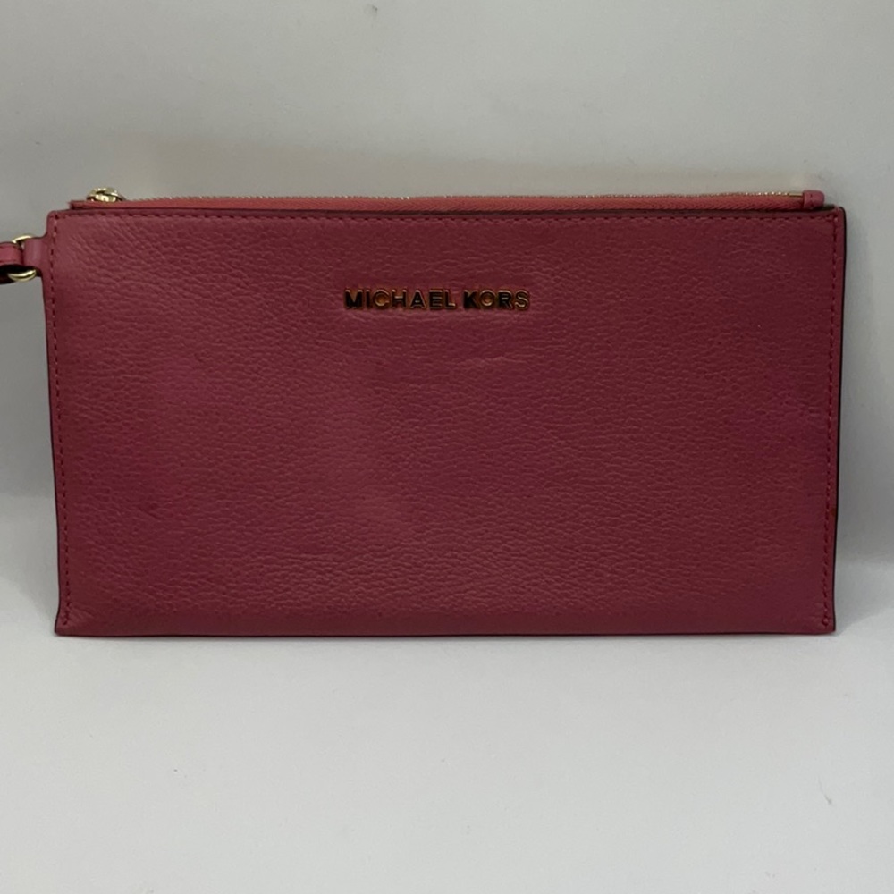 Pink Michael Kors Wallet Wristlet